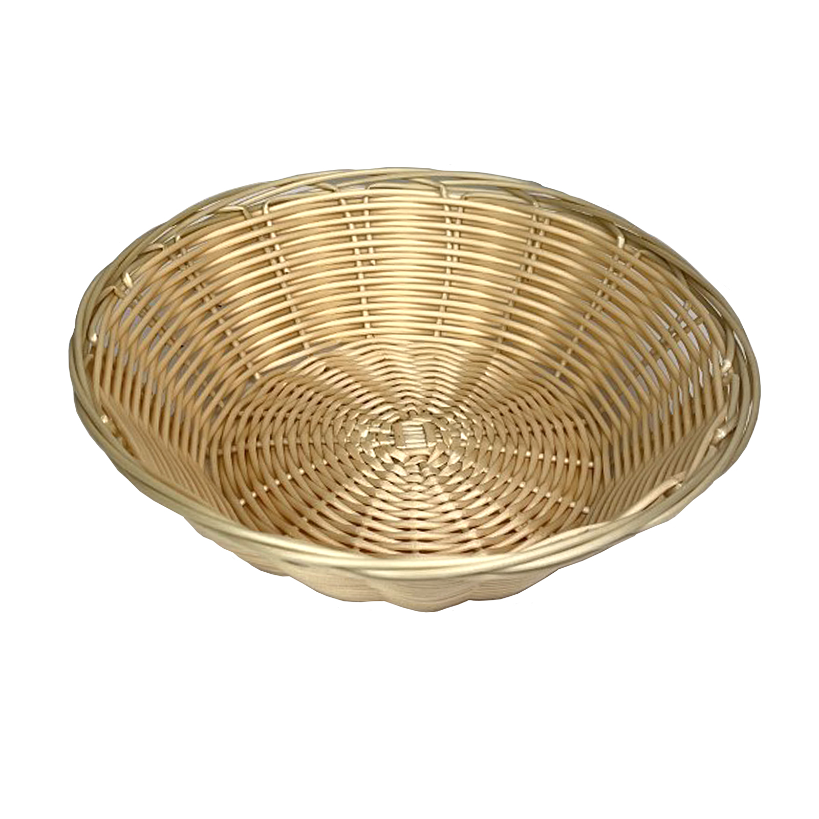 Wicker Round Bread Basket 8 1/2